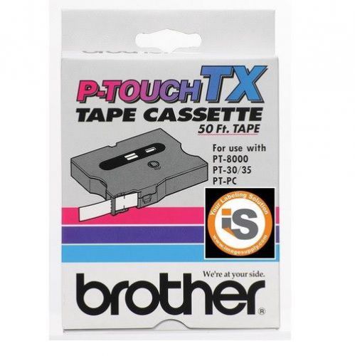 GENUINE Brother TX-3341 P-Touch Tape 1/2&#039; Gold on Black TX3341