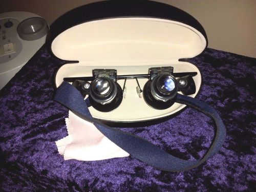 Precision inspectacles w/case,lens cloth &amp; sport strap,bright lights,420specs, for sale