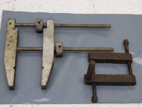 lot OF 2 MACHINIST WORK HOLDING CLAMPs