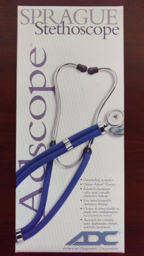 ADC Adscope Sprague Stethoscope 30&#034; ALL COLORS #641 NEW IN BOX / WARRANTY