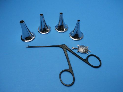 Hartman Ear Speculum &amp; Micro Ear Alligator,(Turtle)Surgical ENT Instruments,OR