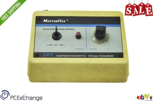 Cole Parmer Masterflex Solid State Speed Control
