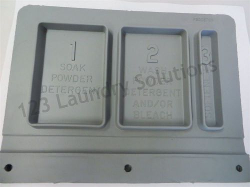 Washer Gray Lid Supply Dispenser EPDM 40DURO F200270500 for Huebsch