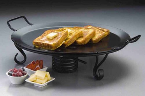 American Metalcraft GS81 ROUND IRON GRIDDLE