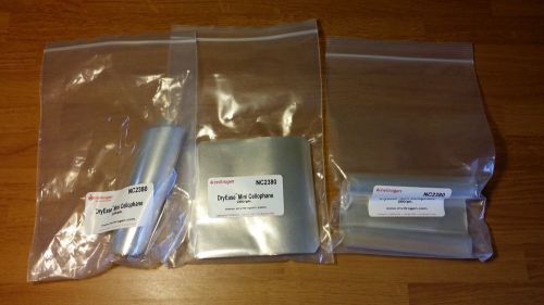 3 Packs of 200 = 600 sheets, New Invitrogen DryEase Mini cellophane, NC2380