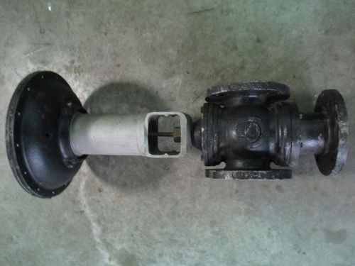 Johnson controls 2 1/2 3way globe valve iron #5241248d no tag used for sale
