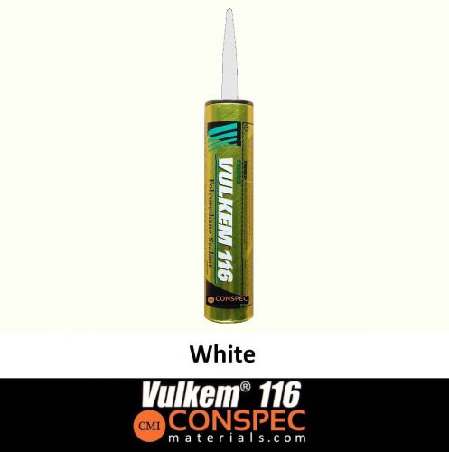 Tremco vulkem 116 white polyurethane sealant - 10.1 oz cartridge for sale