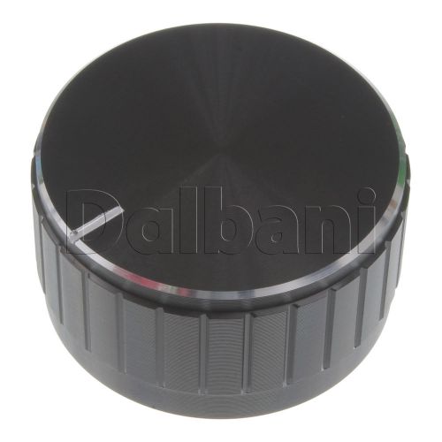 20-05-0004 new push-on mixer knob black metallic 6 mm metal for sale