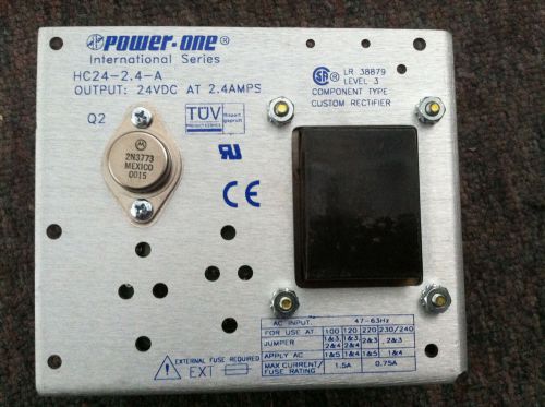 Power-One HC24-2.4-A 100/120/220/230-240 Power Supply