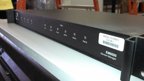 ORACOM 1UM&amp;C ---EM6000 ELEMENT MANAGER