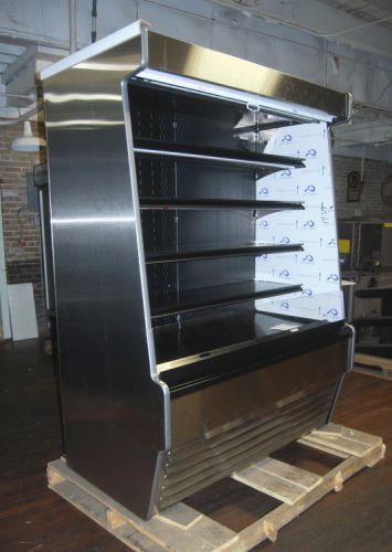 NEW GRAB N&#039; GO OPEN REFRIGERATED DISPLAY CASE with NIGHT COVER!