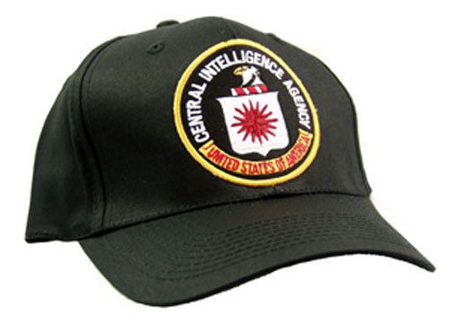 CIA Cap-Black Item #E33