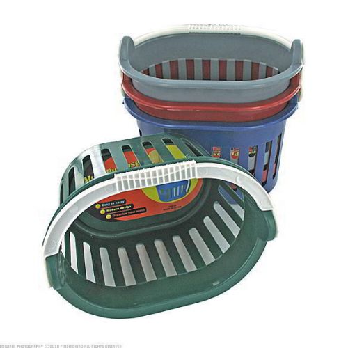 72 Plastic Baskets w/Carry Handles 5 1/2&#034;x9&#034;