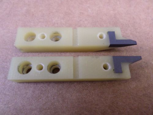 2 Sets Of Kendall Micro Tech Inc 30068994 EDM Bottom Wire Guides