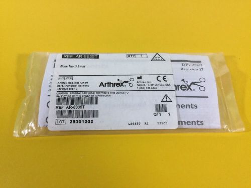 NEW -  Arthrex AR-8935T Bone Tap, 3.5 mm