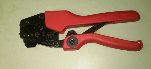 MOLEX EDP # 11-01-0199 ENG # CR60670B CRIMPING TOOL/ CRIMPER