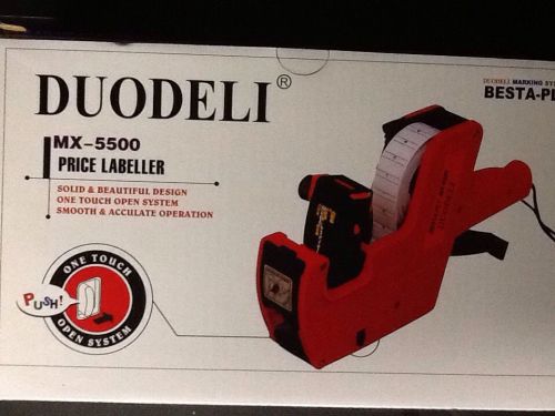 Duodeli MX 5500 One Touch Price Labeller NEW