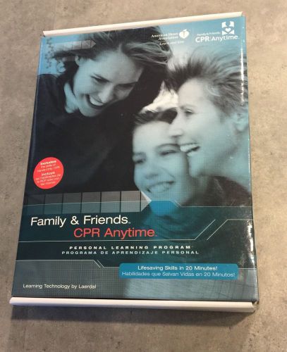 Family &amp; Friends CPR Anytime - Personal Learning Program Kit - DVD &amp; Mannequin