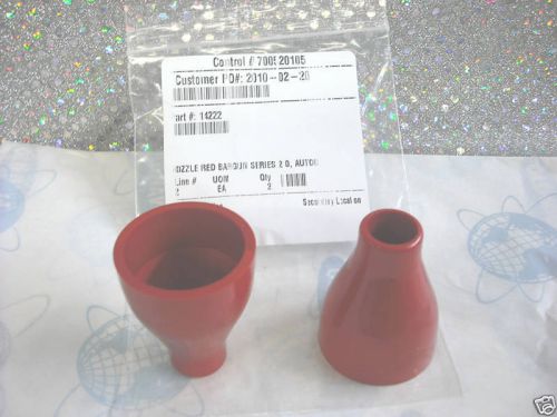 Bargun Wunderbar Nozzle RED Push-on Style, SERIES 2.0, Coke PART#14222