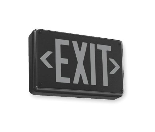 Acuity lithonia exit sign w/back up, red, lv s 1 r 120/277 el n mu 4x /go1/rl for sale
