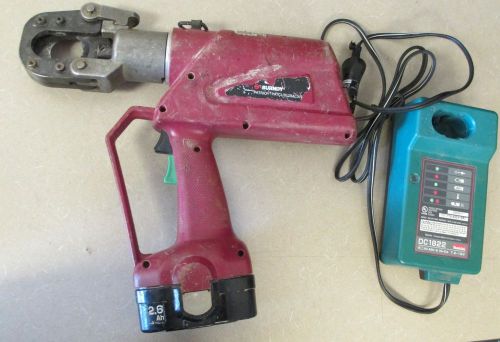 Burndy Patriot PATCUT-129-ACSR Cordless Actuated Cutter w/ 18v Battery &amp; Charger
