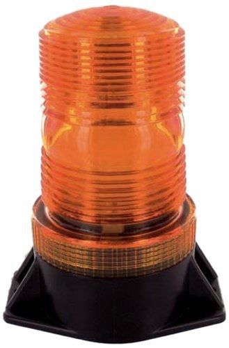 Intella Liftparts Inc. Strobe Light, Xenon Bulb, 12-80V, ABS Base, Amber Lens