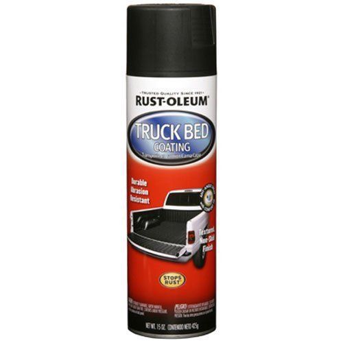 Rust-Oleum 248914 Automotive 15-Ounce Truck Bed Coating Spray, Black