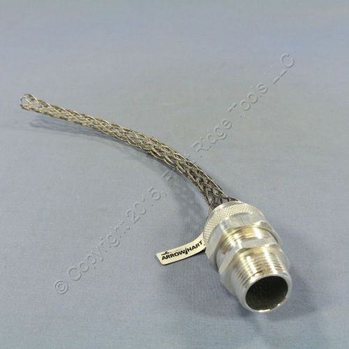 Cooper/arrow hart male strain relief cable cord grip 3/4&#034; npt .625-.75&#034; dc200625 for sale