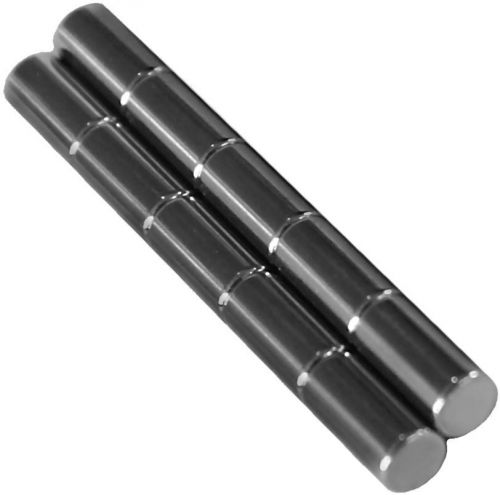 1/4&#034; x 1/2&#034; Cylinders - Neodymium Rare Earth Magnet, Grade N48
