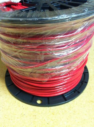 New Stranded Copper Wire, 12 AWG, THHN, 500 FT (Cable, Red)