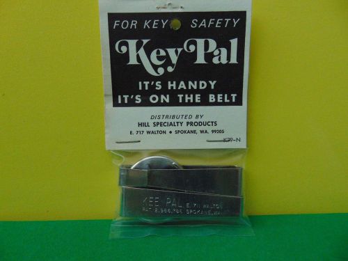 2 New Okay&#039;s Kee Pal Slip On Key Chain Holder Fit any belt to 2.5&#034; Made in USA