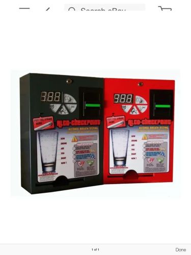 Alco Checkpoint Dollar Operated Breathalyzer Vending Machine
