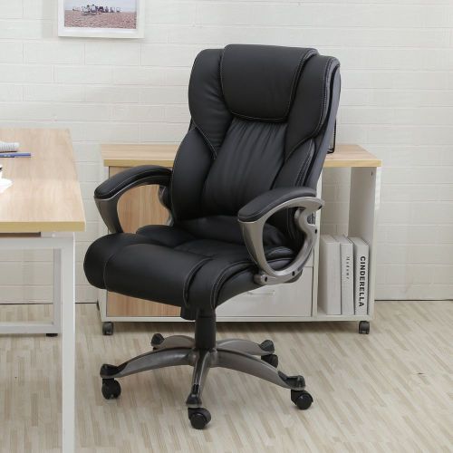 Luxurious Leather Office Chair Contemporary Executive Conference Room Furniture