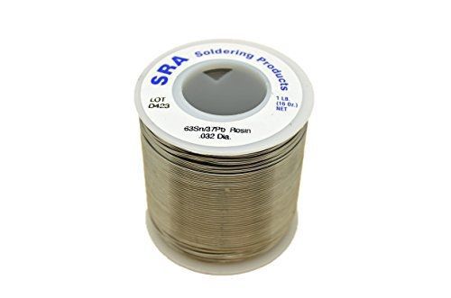 Sra soldering products wbrc63/3732   rosin flux core solder, 63/37 .032-inch, for sale