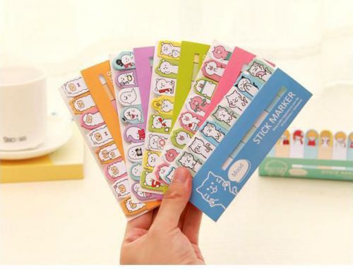 Erin Agenda Planner Stickers Page Markers Scrapbook Tabs LOT of 6 Condren