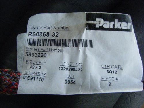 Parker hydraulic hose, 2 in., 1125 psi, 49 ft. for sale
