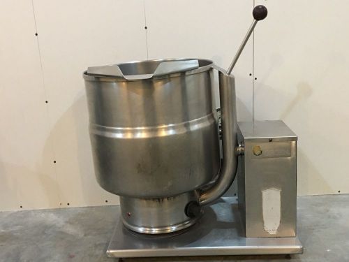 Used restaurant equipment - groen counter top tilt kettle for sale
