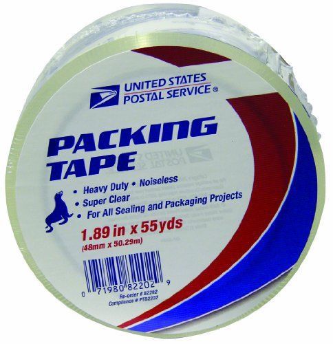 LePage&#039;s USPS Heavy Duty Packaging Tape, 1.89 x 55 Yards (82202)