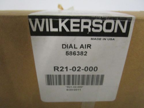 Wilkerson 1/4&#034; dial air regulator r21-02-000 *new in box* for sale