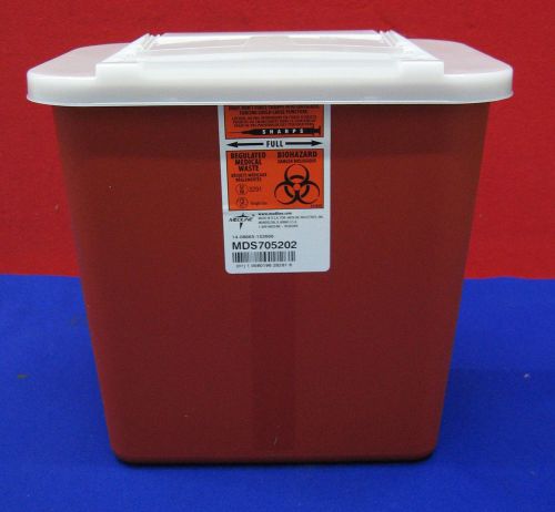 Medline sharps collection and disposal system. mds705202 regulated medical waste for sale