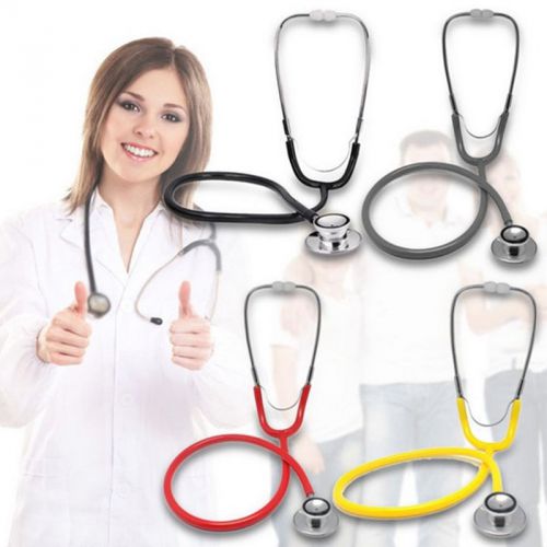 1x Dual Head EMT Clinical Stethoscope Doctor Nurses Medical Auscultation 1HY