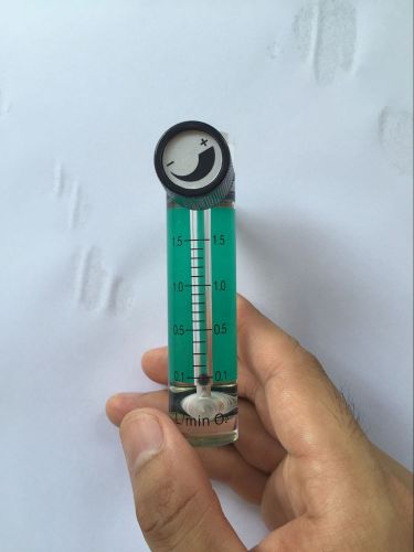 0.1-1.5LPM 1.5L Oxygen Flow Meter Flowmeter with Control Valve for Oxygen Air