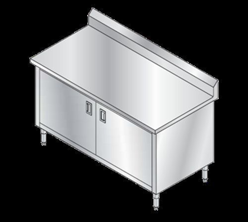 SPG 7CBT-30BHD Universal Stainless Work Table  cabinet case with hinged...