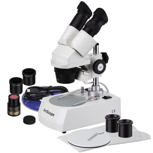 20X-40X-80X Stereo Dissecting Microscope with 1.3MP USB Camera