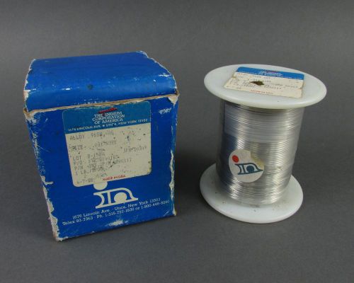 Indium Corporation Solder 96Sn &amp; 4Ag - One Pound / 1lb. - P/N: 200117 *NOS*