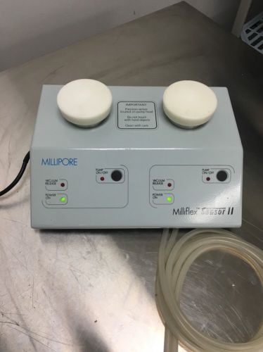 Millipore Milliflex Sensor II Dual Head Laboratory Vacuum Pump MXPS20015