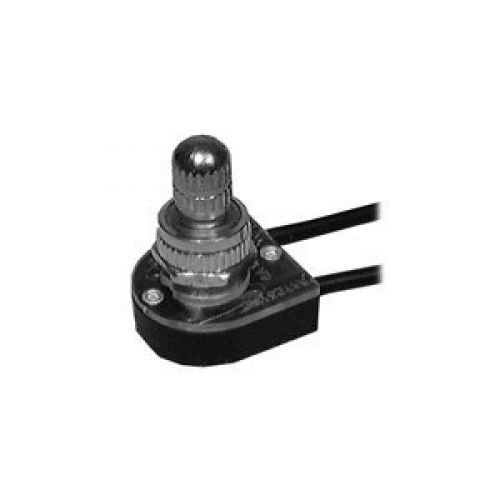 Philmore LKG Rotary Canopy Switch w/ Stripped Wire Leads - SPST / On - Off :