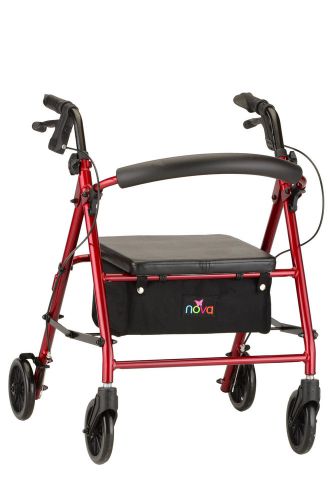 Vibe Petite Wide Walker, Red, Free Shipping, No Tax,  4239RD
