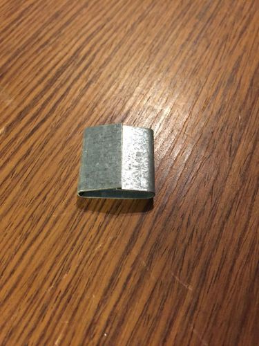 1000 3/4&#034; metal clips for strapping strap banding supply for sale