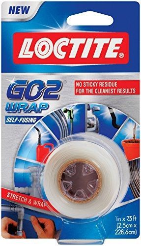 Loctite Go2 Clear Repair Wrap 1-Inch by 7.5-Foot Roll (1872161)